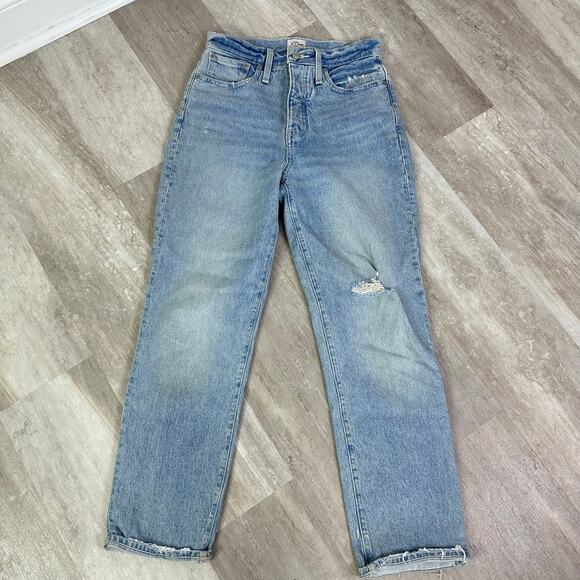 J.Crew Slouchy boyfriend jeans in Cowboy wash size 25 - Picture 2 of 11